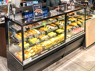 Attract customers with a tasty store front
